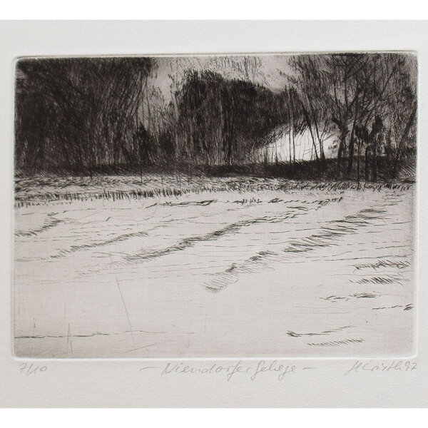 Helga Wirth - Niendorfer Gehege - 1997 - Radierung