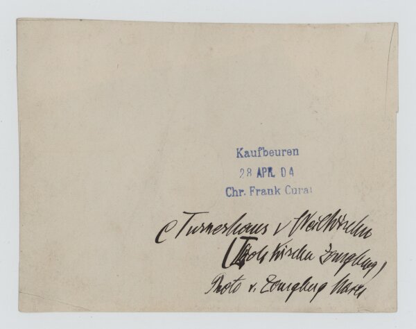 Unbekannt - Bäuerinnen im Turnerhaus - um 1904 - Fotografie