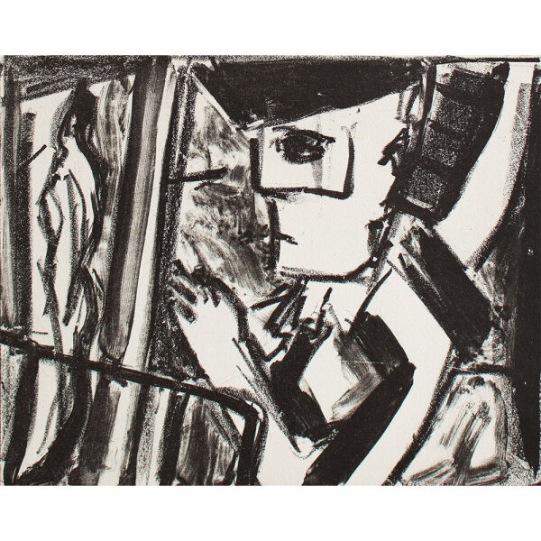 Unbekannt - In Erwartung dessen - 1986 - Lithographie