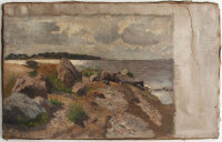 G. v. Bosse - Küstenlandschaft - 19. Jhd. -...