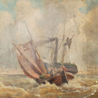 Monogrammist F.St. - Seestück - 19. Jhd. -...