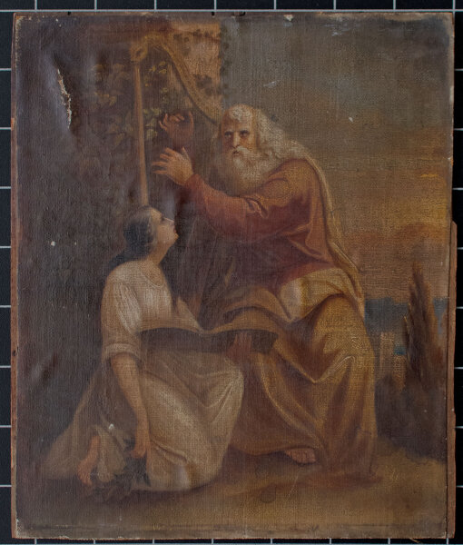 Unbekannt - Ossian und Malvina - 19. Jhd. - Ölmalerei