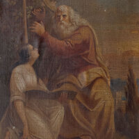 Unbekannt - Ossian und Malvina - 19. Jhd. - Ölmalerei