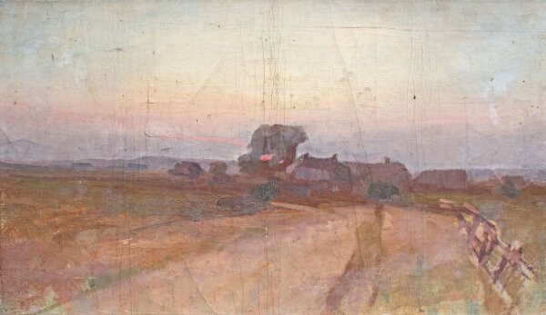 Unbekannt - Morgenröte - Um 1900 - Ölmalerei