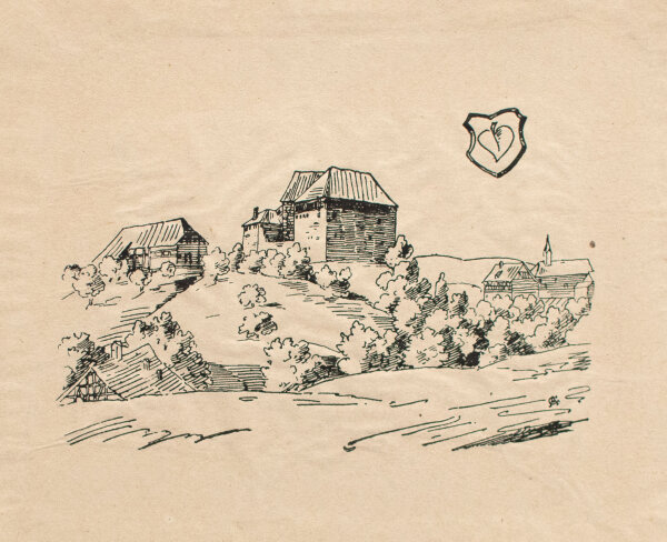 Unbekannt - Burg Wyden - 19. Jhd. - Stich