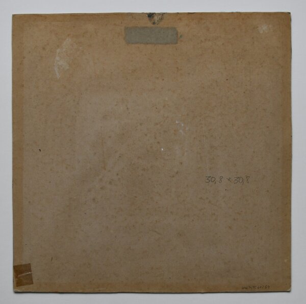 Unbekannt - Abstrakte Komposition - um 1989 - Acryl