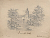 Carolina Coneina - Ruine sur le Sieg - 1869 -...