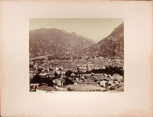 Giorgio Sommer - Bozen - 2. Hälfte 19. Jhd. - Albuminabzug