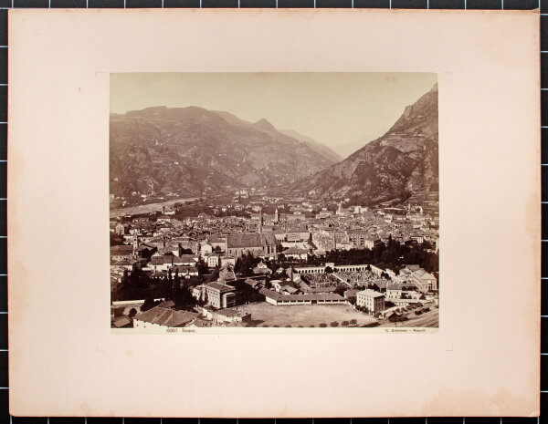 Giorgio Sommer - Bozen - 2. Hälfte 19. Jhd. - Albuminabzug