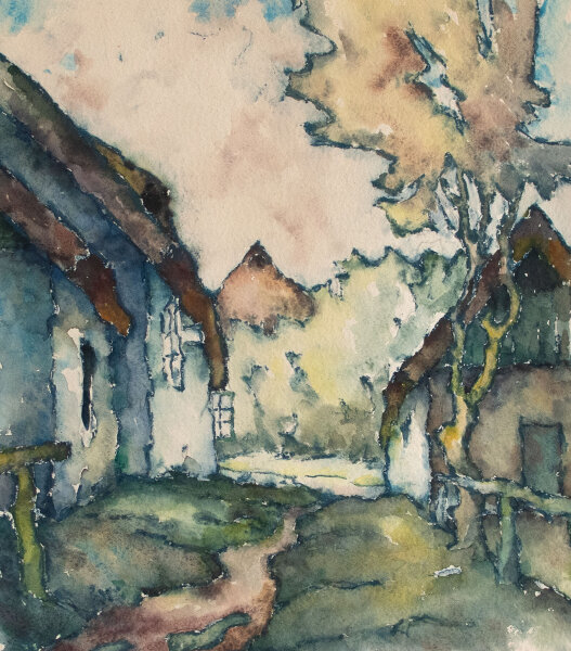 Richard Ermisch - Ahrenshoop - Um 1950 - Aquarell