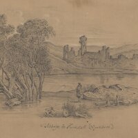 Unbekannt - Kirkstall Abbey Yorkshire - Schwarze und...