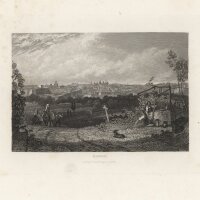 W. Greuzbauer, Kunst Verlag - Madrid - Stahlstich - um 1840
