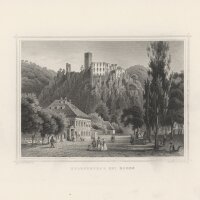 Ludwig Rohbock - Helenenthal bei Baden - Stahlstich - um...