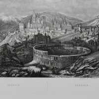 Luyot - Segovia - Stahlstich - um 1850