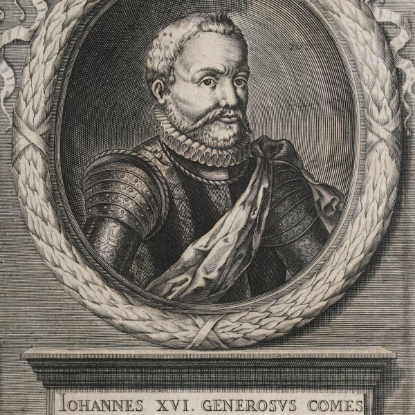 unbekannt - Iohannes XVI. Comes in Oldenburg - Kupferstich - 1671