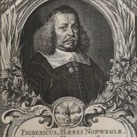 Jacob von Sandrat - Fridericus Haeres Norwegiae Dux...