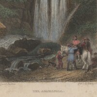 Englische Kunstanstalt Leipzig - Der Amselfall -...