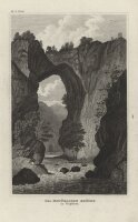 unbekannt - Die natürliche Brücke in Virginien...