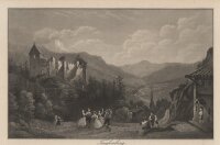unbekannt - Taufenberg (Tauffenburg) - Stahlstich - um 1850