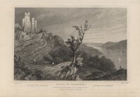 William Tomblestone - Ruinen von Sonneck - Stahlstich -...