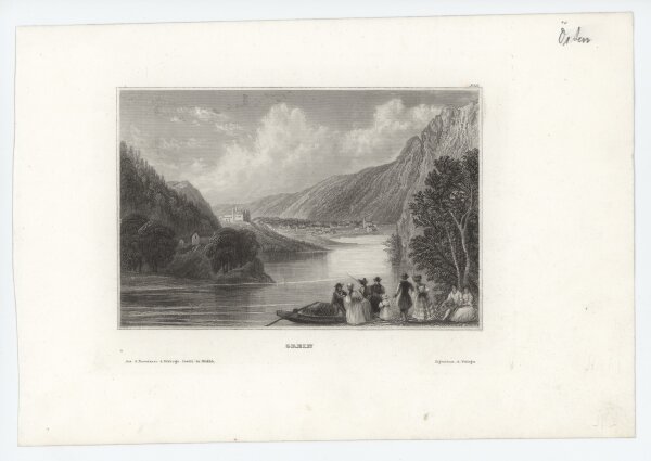 Bibliographisches Institut (Hildburghausen) - Grein - Stahlstich - um 1850