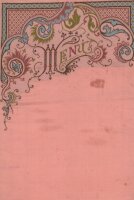 J. Forest & C. St. Etienne - Menu - Textildruck