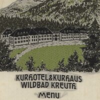 Kurhotel & Kurhaus Wildbad Kreuth - Menü -...