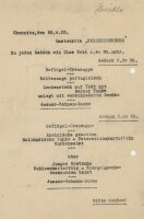 Gaststätte Fridrichsburg, Chemnitz - Speisekarte -...