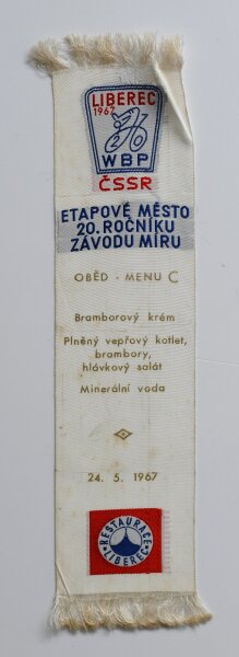 Liberec WBP - Liberec. 20. ročníku Závodu míru - Textildruck