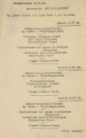 Chemnitz, Gaststätte Friedrichsburg - Speisekarte -...