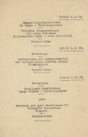 Chemnitz, Gaststätte Friedrichsburg - Speisekarte -...