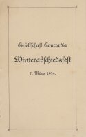 Gesellschaft Concordia - Menu - Winterabschiedsfest -...
