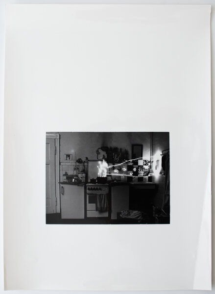Walter Brandes - Giraffe (Lichtzeichnung) - Fotografie - 1987/1988
