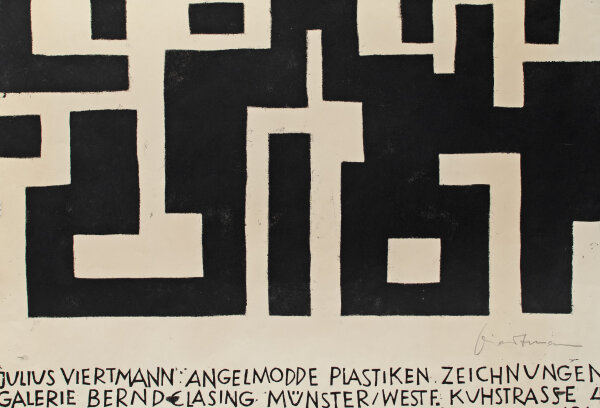 Julius Viertmann - Julius Viertmann: Plastiken - Zeichnungen - Linolschnitt - 1963
