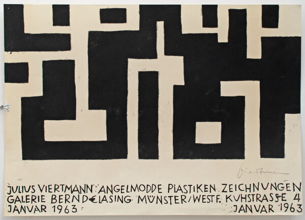Julius Viertmann - Julius Viertmann: Plastiken - Zeichnungen - Linolschnitt - 1963