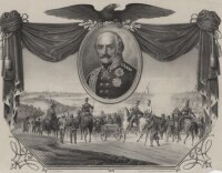 Atelier W. Santer Breslau - Bildnis General Blücher...