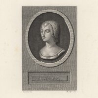 Angelo Emilio Lapi - Bildnis Laura de Noves - Radierung -...