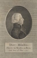 Matthias Gottfried Eichler - Bildnis David Müslin -...