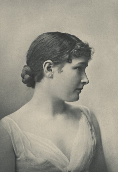 Heinrich Riffart - Frauenporträt - Photogravure - um 1900