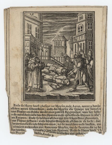 Christoffel van Sichem - Illustration zum Buch Exodus - Kupferstich - um 1660