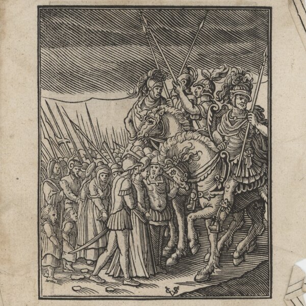 Christoffel van Sichem - Illustration zum Buch der Könige - Kupferstich - um 1660