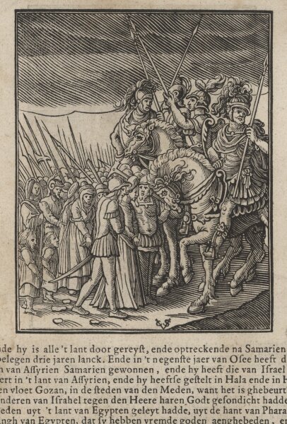 Christoffel van Sichem - Illustration zum Buch der Könige - Kupferstich - um 1660