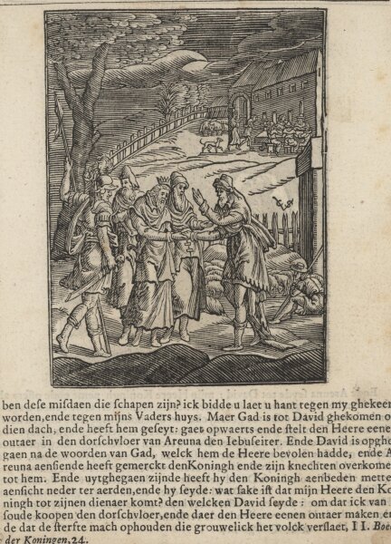 Christoffel van Sichem - Illustration zum Buch der Könige - Kupferstich - um 1660