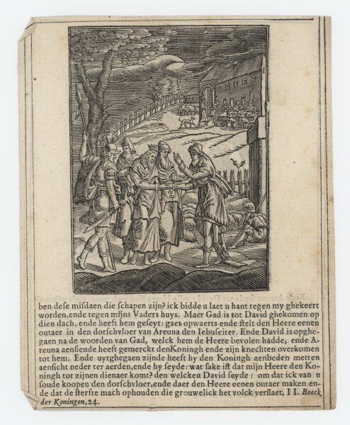 Christoffel van Sichem - Illustration zum Buch der Könige - Kupferstich - um 1660