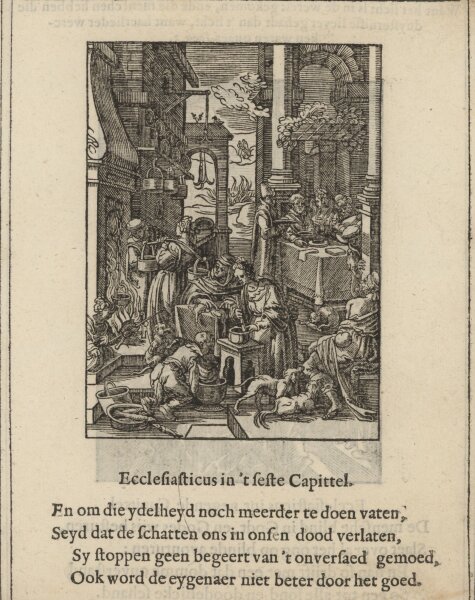 Christoffel van Sichem - Illustration zur Bibel - Kupferstich - um 1660