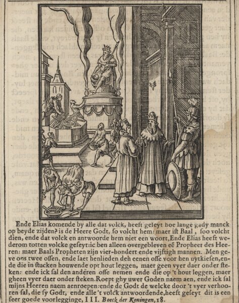 Christoffel van Sichem - Illustration zum Buch der Könige - Kupferstich - um 1660