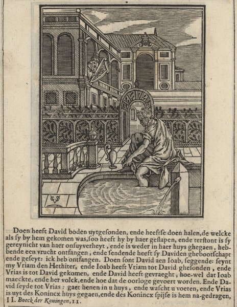 Christoffel van Sichem - Illustration zum Buch der Könige - Kupferstich - um 1660