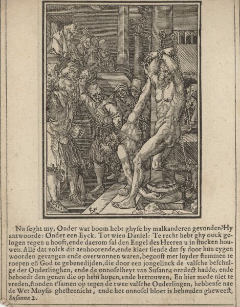 Christoffel van Sichem - Illustration zum Buch Susanna - Kupferstich - um 1660