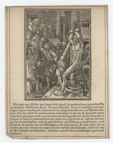 Christoffel van Sichem - Illustration zum Buch Susanna - Kupferstich - um 1660