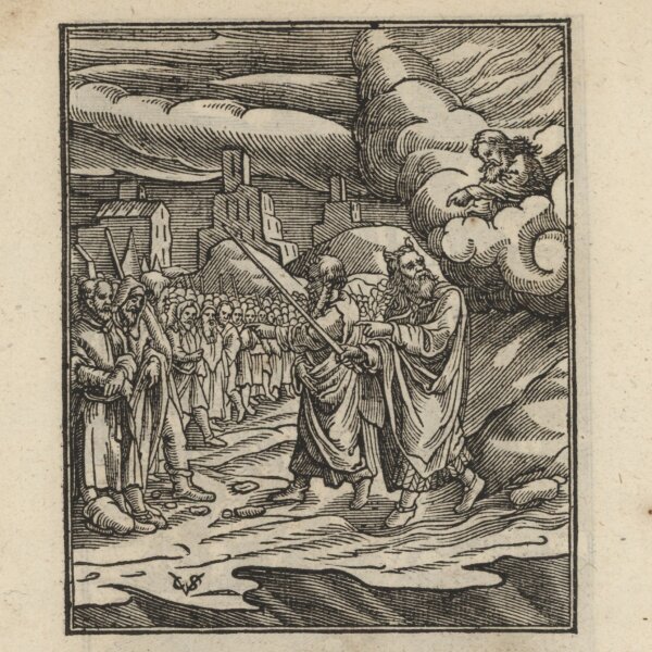 Christoffel van Sichem - Illustration zum Buch Leviticus - Kupferstich - um 1660